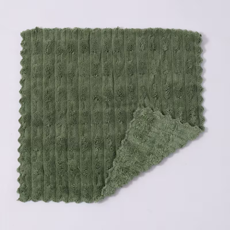 set of 5 thickened ultra fine microfiber cleaning cloths absorbent and soft versatile for home use do not shed are reusable and are perfect for sinks stoves pots etc an essential item for kitchen cleaning Product details 1