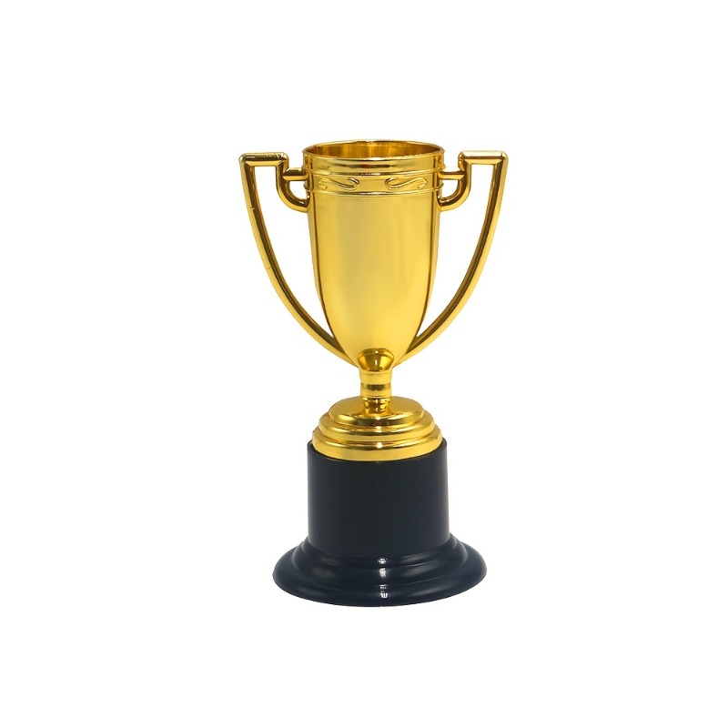 Top pick10pcs Trophy And Medal Set, Random Styles, Mini Plastic Trophies, Five-Star Medal Tag Combination, Small Party Gifts, Sports Rewards, Party Favors, Celebration Decorations, Suitable for Sports And Outdoor Activities - Ideal ChoiceOpen in new tab.