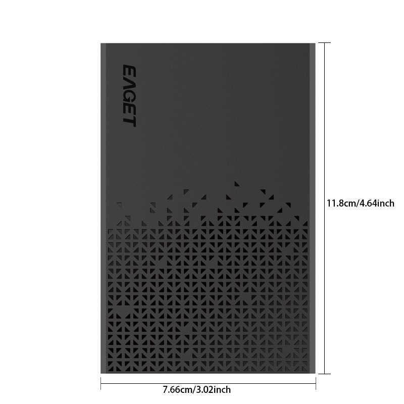 1pc e60 boîtier de disque dur 2.5 adaptateur usb 3.0 vers sata   outil   en charge ssd 2.5 pouces 7/9.5mm boîtier de disque dur externe avec uasp (ssd non  )
