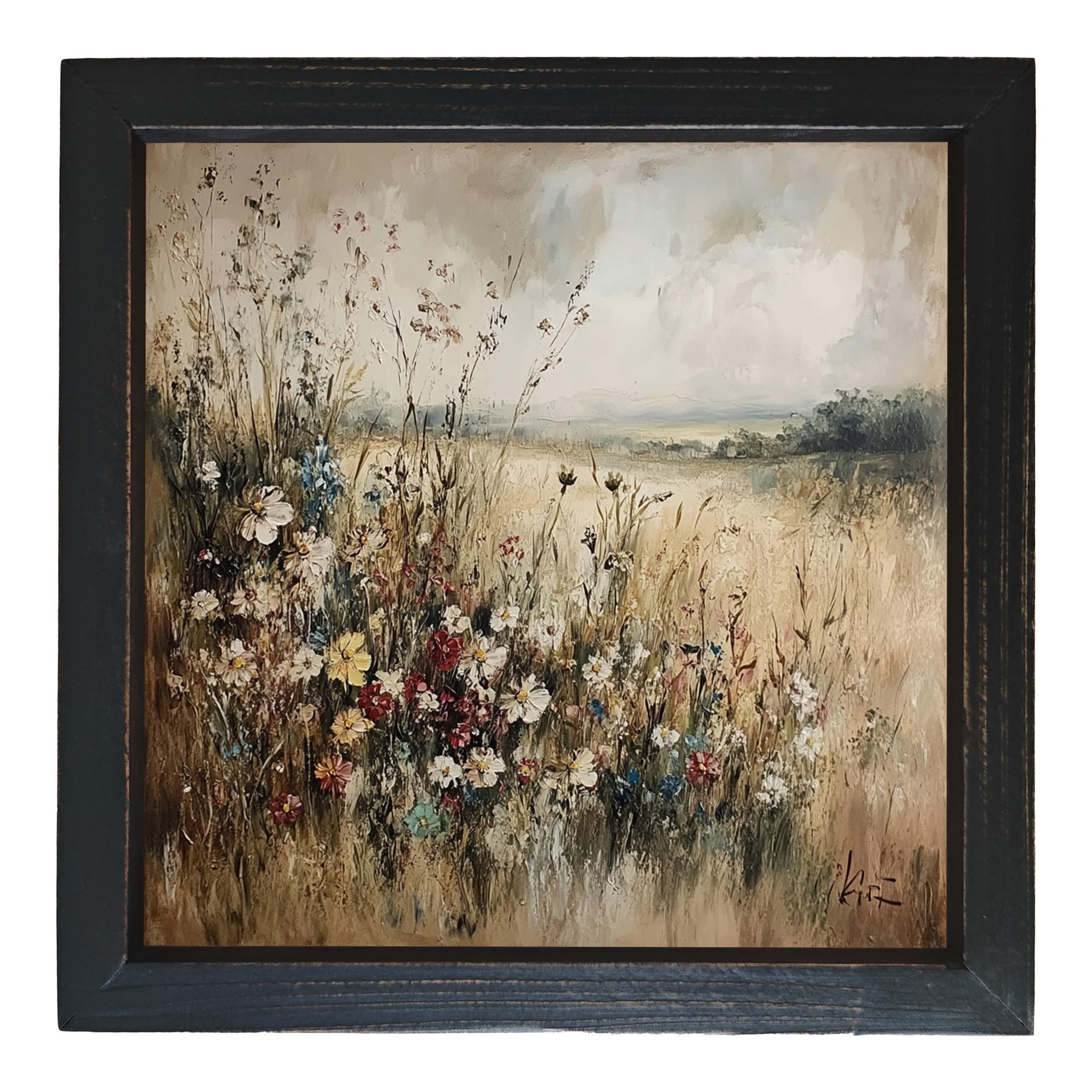 TEMU 8x8 Inch Summer Decoration With Wooden Frame For Living Room Kitchen Bedroom Laundry Bathroom Gifts For Mom, Mom, Son, Daughter, Friend, Holiday Gifts, Home Decorations,