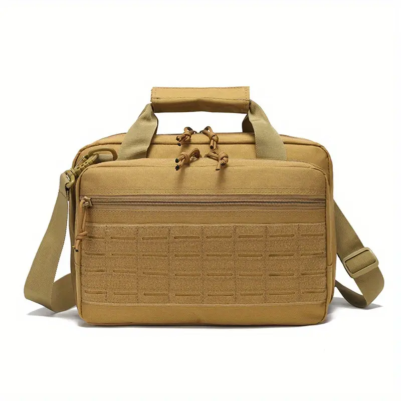 outdoor hunting handbag sports crossbody storage bag brown 6