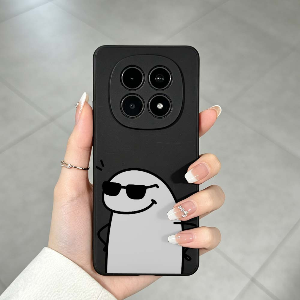 Etui za telefon - Ovitek z vzorcem linij okularov, odporen na padce, TPU etui za telefon, primeren za Xiaomi Redmi Note 15 14 13 12 11 10 Pro