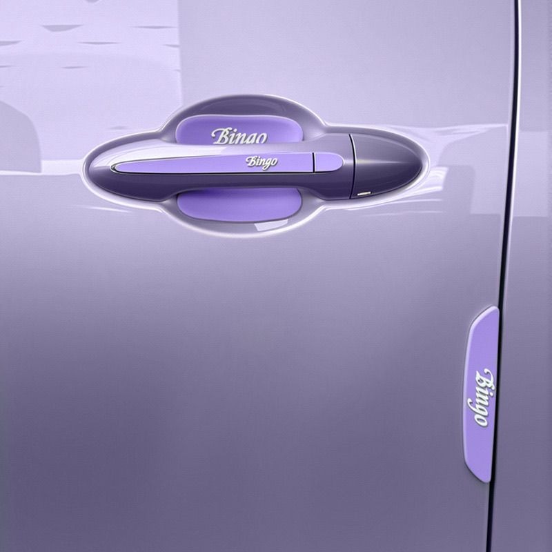 car handle sticker sold on Temu United States