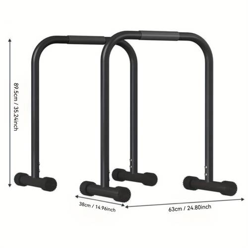 dual unit parallel training bar station pull up multi functional system heavy duty portable fitness equipment fat burning training program