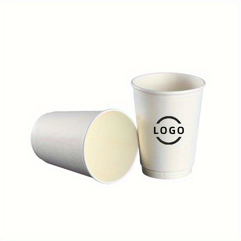 personalizирани 200/500/1000 парчиња logo хартиени чаши, дебели хартиени чаши, кафе чаши, соја млеко чаши, канцелариски хартиени чаши, ресторани, кафе, пијалаци, погодни за компанија ресторани и хотели на отворено. детали 2