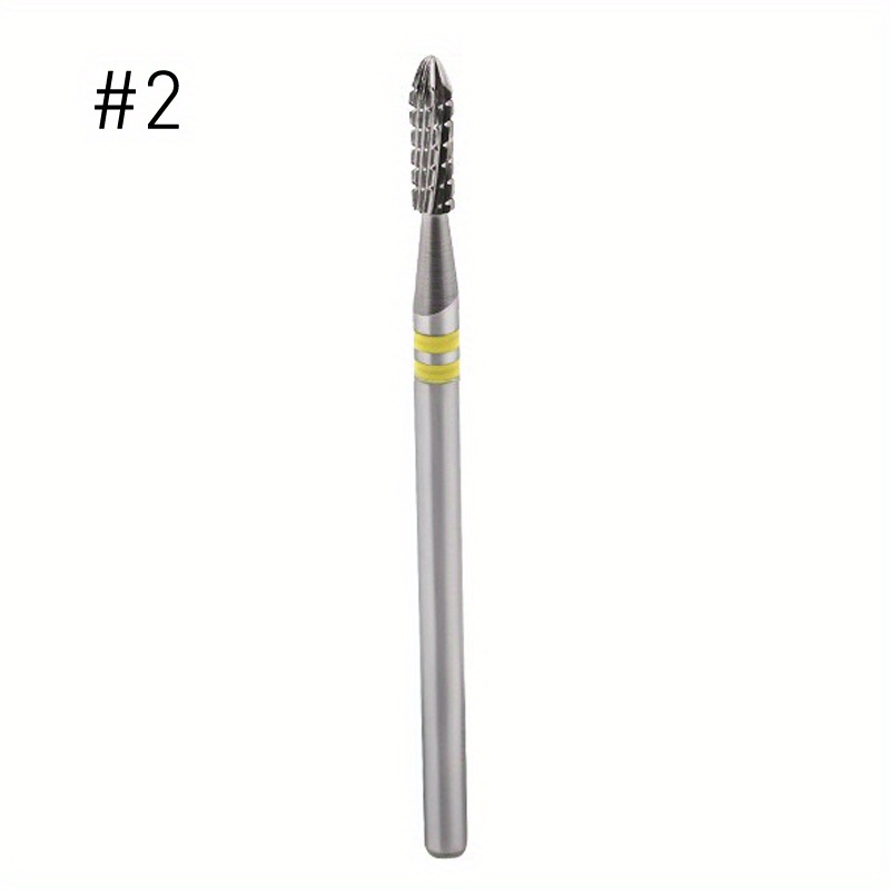 Image of Single-pack Spiral Tooth Steel Grinding Head For Removing Dry Skin And On Sides, Steel Pre- Grinding Head