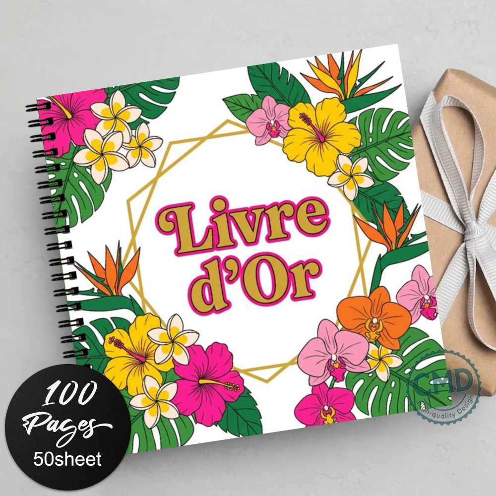 TEMU 1 pièce 'or pour , enterrements de vie de fille, remises de diplômes, anniversaires, funérailles, réceptions, avec motif floral tropical, et de