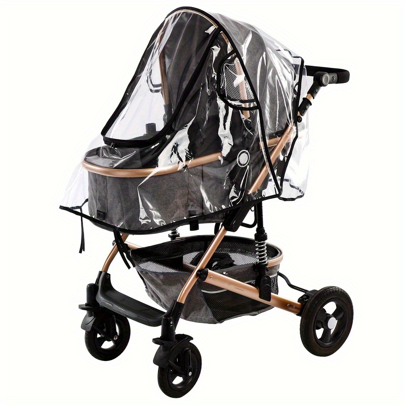 PC Kinderwagen Regenschutz, Universelle Kinderwagen Zubehr; Baby Reise  Outdoor Windschutz Regenabdeckung