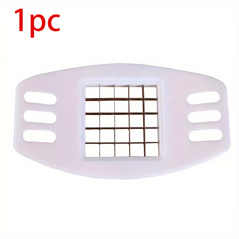 1pc Latest Stainless Steel Cutter Slicer Masher For Potatoes, Square Slicers For Cutting Fries, Kitchen Tool, Fruit And Vegetable Corer, Vegetable Peeler And Slicer, Essential Kitchen Gadget