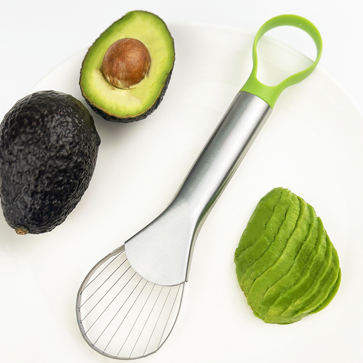 

1pc Avocado Tool, Fruit Avocado Cutter Separation Knife, Multifunctional Avocado Knife, Slicing Peeler For Home Kitchen Kitchen Supplies Kitchen Accessories