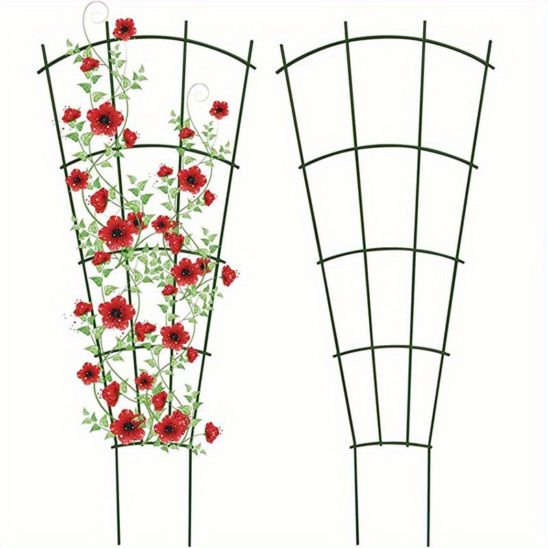E-shop Stilvolles Metallgestell - Ideal für Zimmer- und Außenpflanzen, geeignet für kletternde Zimmerpflanzen, Blumen, Weinreben und Efeu