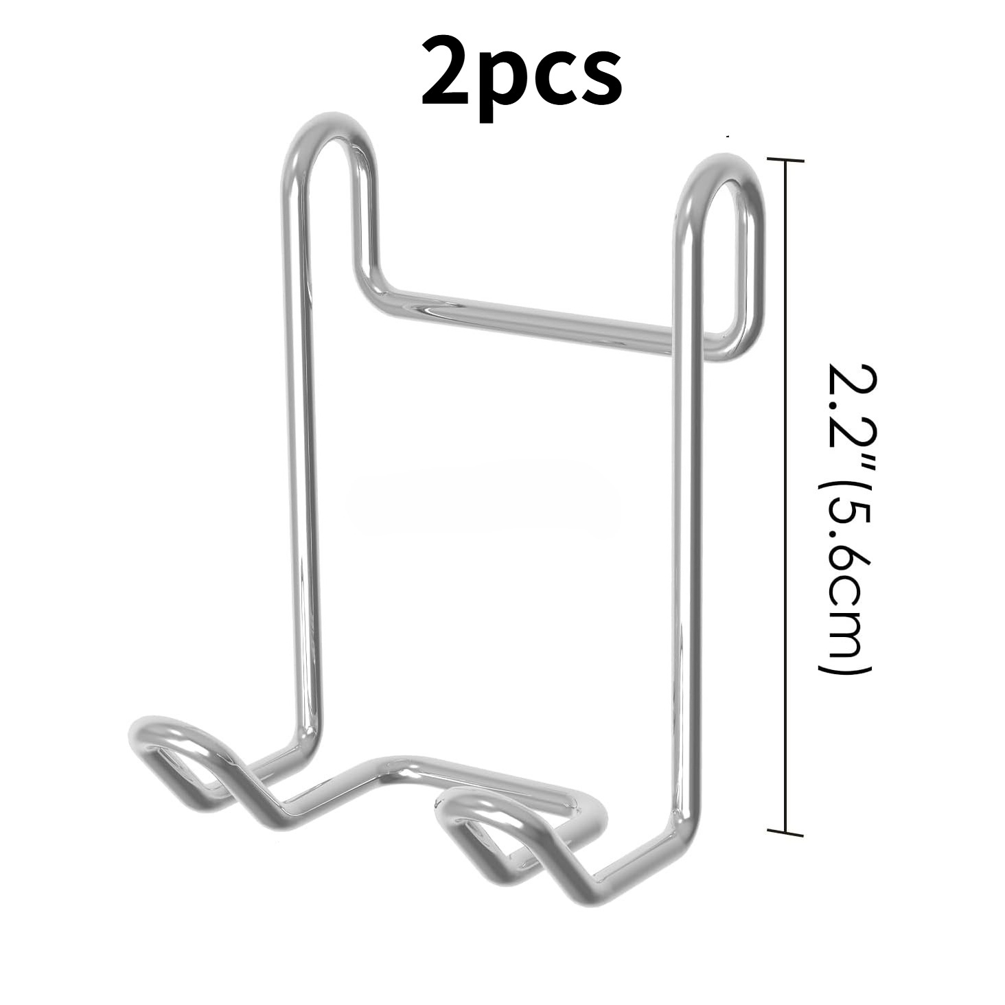 2/3pcs Shower Basket Rack Shelf Hook, Hanger For Wall-mounted Shower Caddy Accessories, Suitable For Storing Loofahs, Razors, Body Brushes, Etc., Compatible With, Utility Hooks