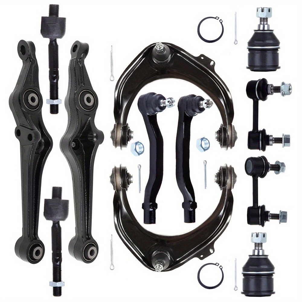 専用1 For Honda Accord Complete Front Inner & Outer Tie Rod End Kit 3.0L