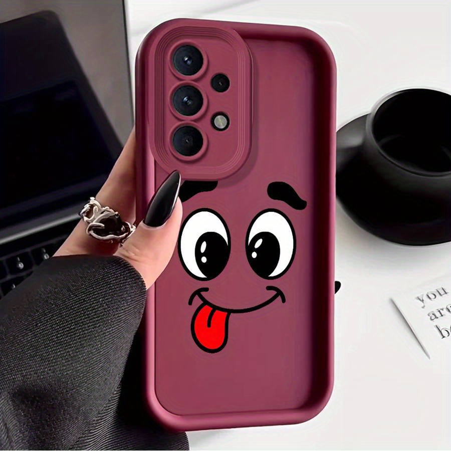 TEMU Phone Case - Funny Pattern Phone Case For For Galaxy A71 A21s A24 A32 A52s A25 A31 A23 A55 A35 A51 A52 A34 A53 A33 A54 A73 5g Soft Cover Shell