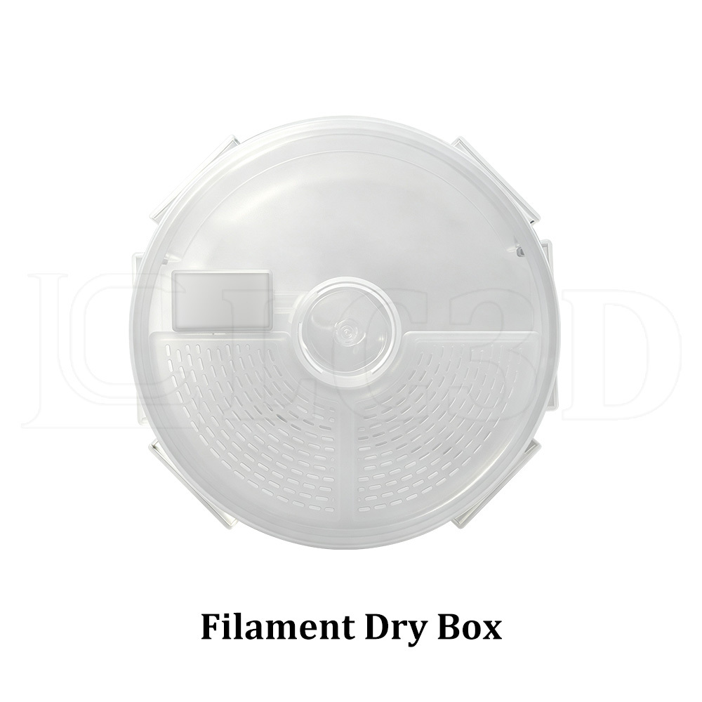 TEMU New Upgrade 1kg Filament Box 3d Printer Filament Dry Storage Box Airtight Moisture Proof Spool Holder For Pla Petg Abs Tpu