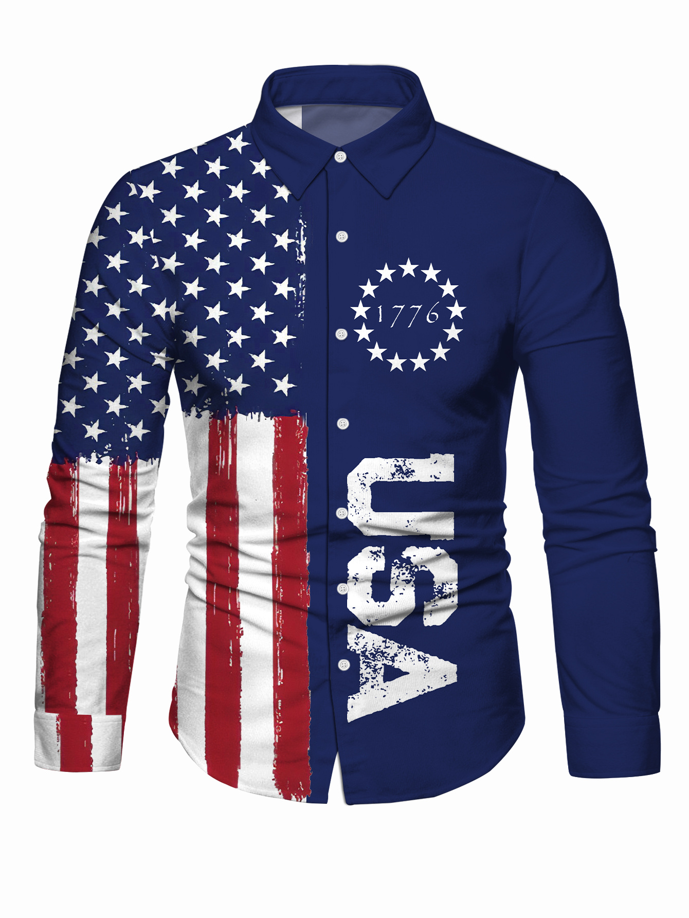 camisa vestir americana