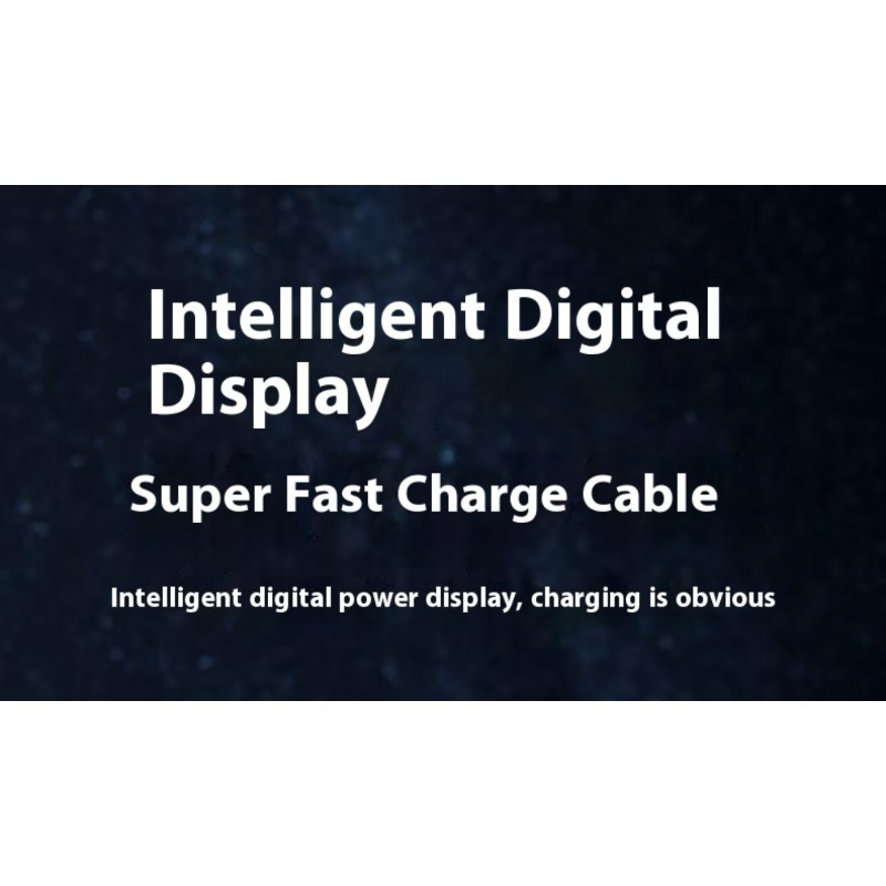 Câble USB A vers Type-C de charge ultra-rapide 120W avec affichage numérique LED, surface mate, synchronisation de données, transfert d'énergie USB, courant élevé de 6A, compatible avec iPhone 15/16, Xiaomi, POCO pour for Samsung