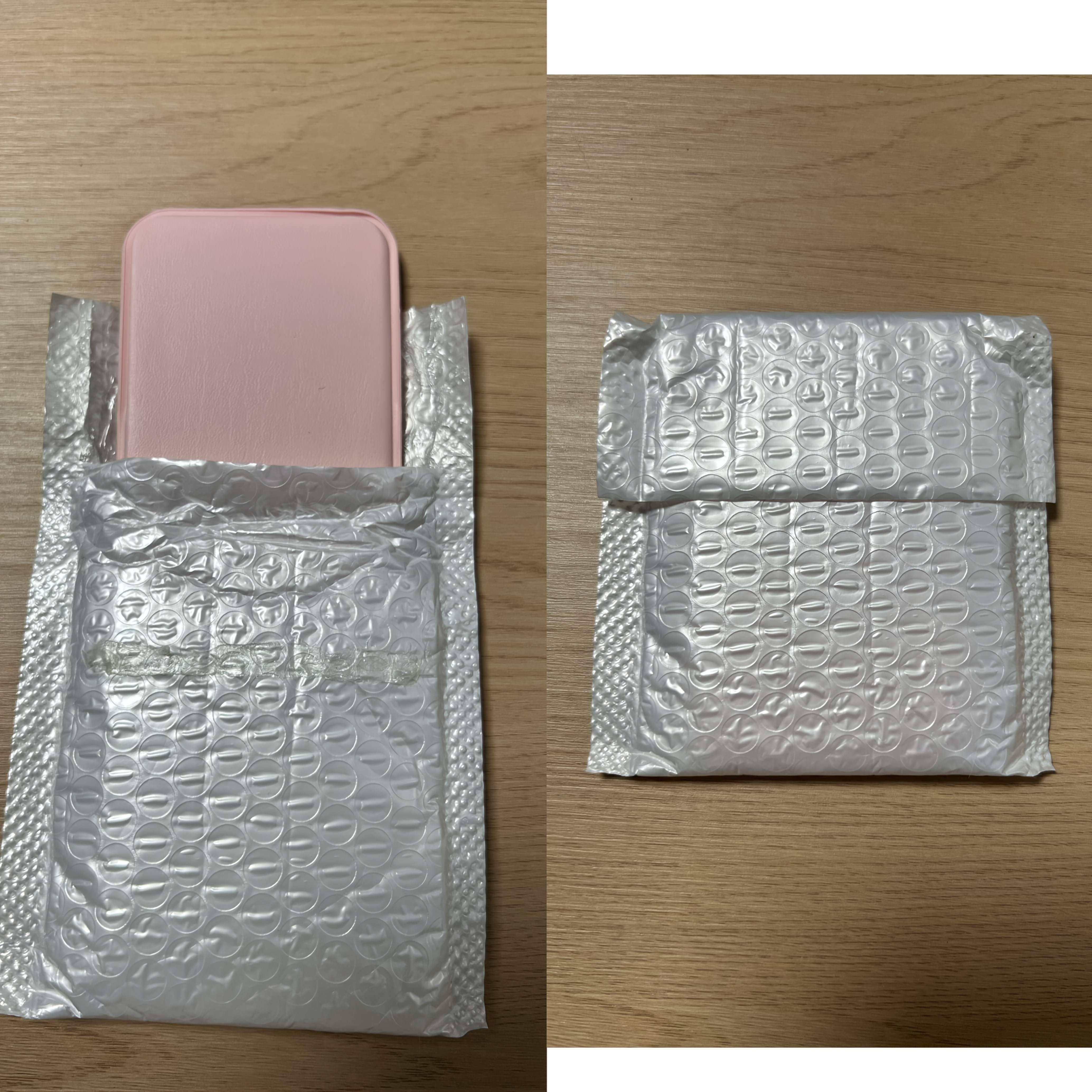 Foldable Mini Makeup Mirror with Adjustable PU Stand