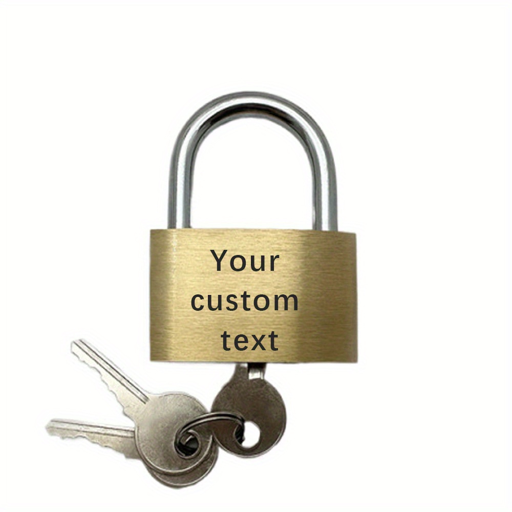 E-shop Personalisiertes herzförmiges Vorhängeschloss - Graviert mit Namen und Daten, aus goldenbraunem Metall, ein romantisches Geschenk für Jahrestage