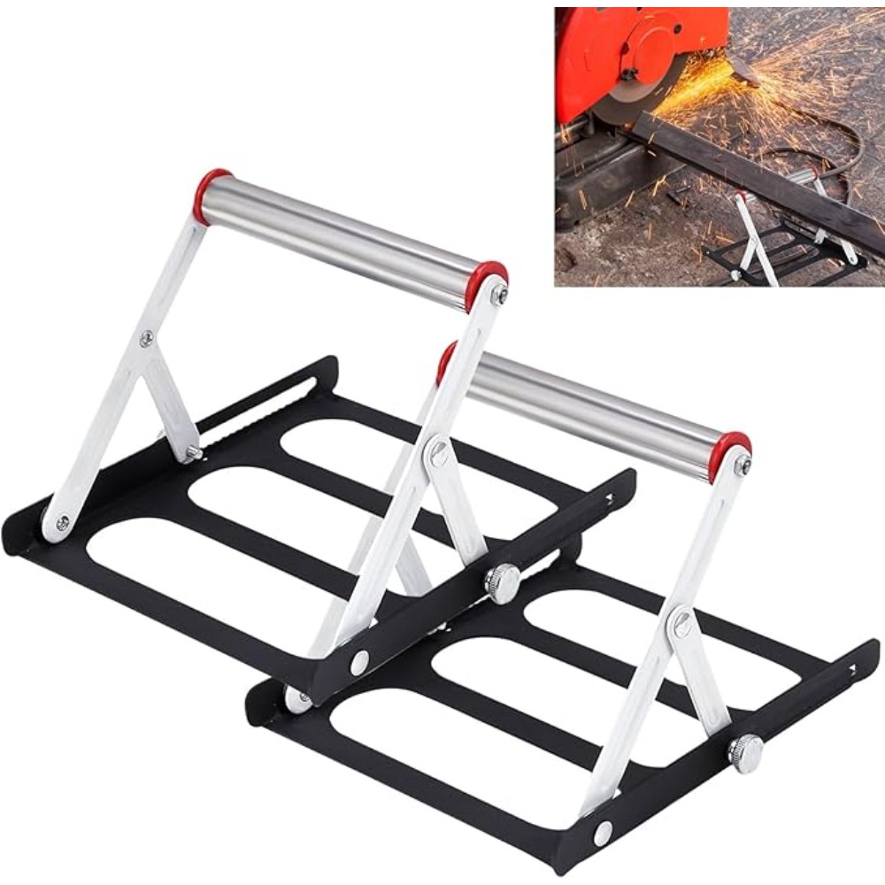 Two-piece Adjustable Thick Holder For Cutting Machines, Featuring A Foldable Design, Ideal For Woodworking Tasks, Crafts, And Home Decor Projects Using Wood, Plastic, Or Other Materials