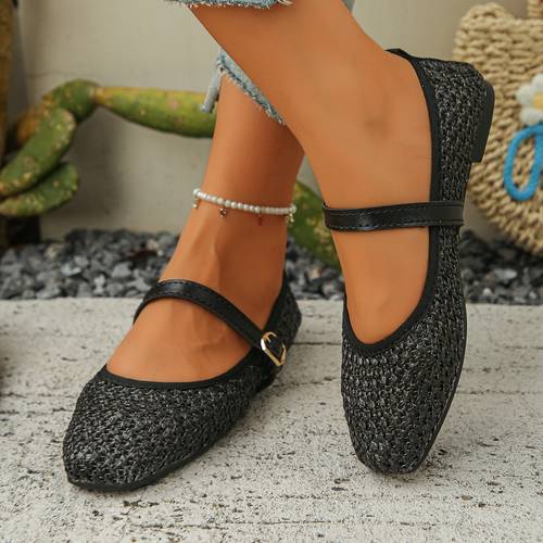 size spring autumn new womens toe flat shoes soft sole single strap flat shoes casual outdoor lightweight single shoe comfortable all match women shoes