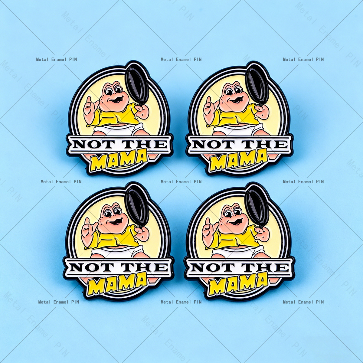 TEMU 4pcs Cute Cartoon Enamel Pin Lapel Pins For Backpacks Gift Cute Things Brooches Badges On Backpack Brooch For Clothes Jewelry