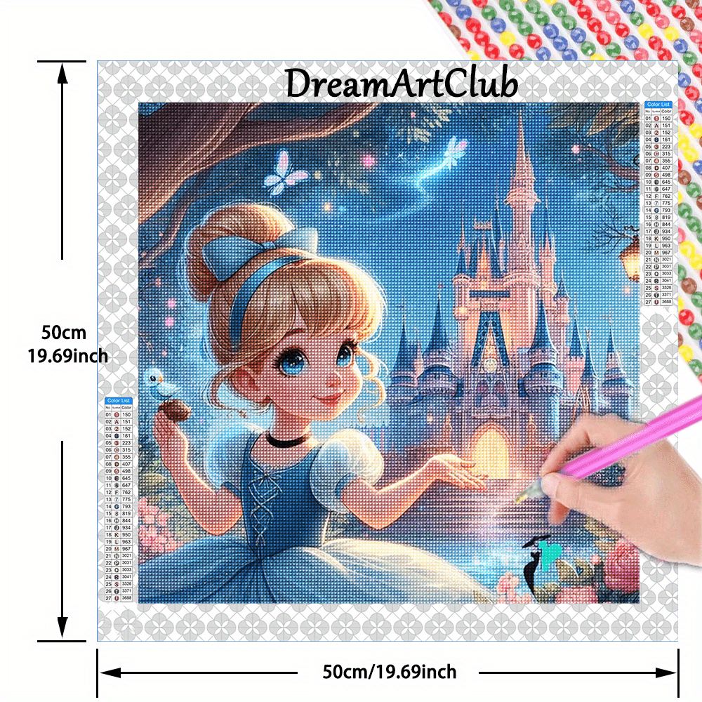 30*30cm / * インチ ディズニー ダイヤモンドペインティング