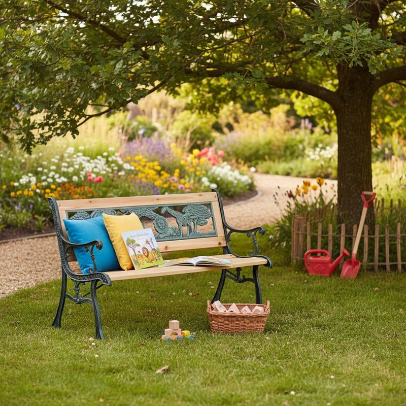 Garden Bench 84 Cm Wood