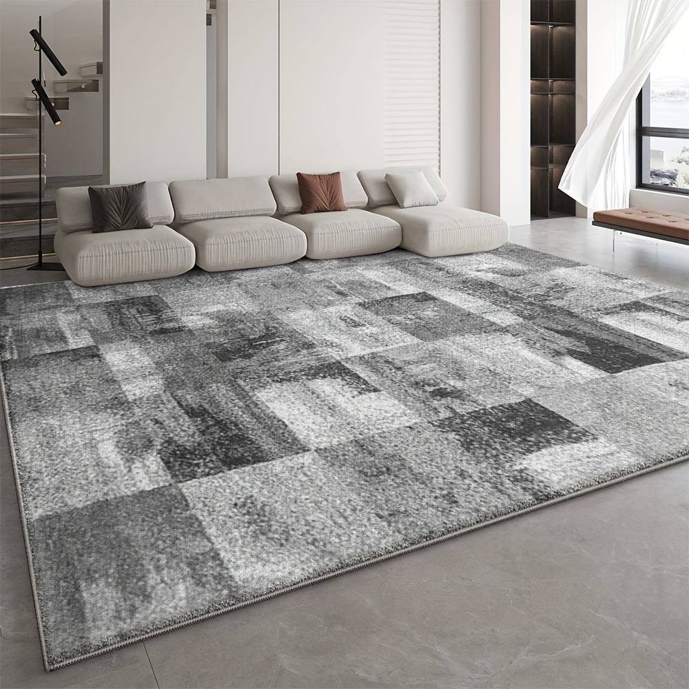TEMU The Velvet Carpet Is Washable, Making Modern Carpets Easier To . This Fluffy, Thick, And Machine-washable Rug Is Durable, Helping Goodbye To