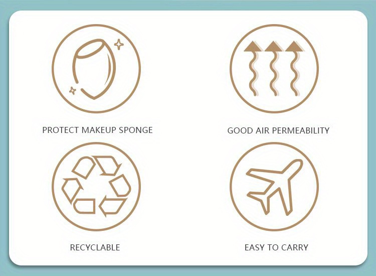 1pc Clear Travel Makeup Sponge Holder, Mini Transparent Plastic Cosmetic Puff Storage Case, Portable Sponge Organizer for Beauty Blenders and Applicators