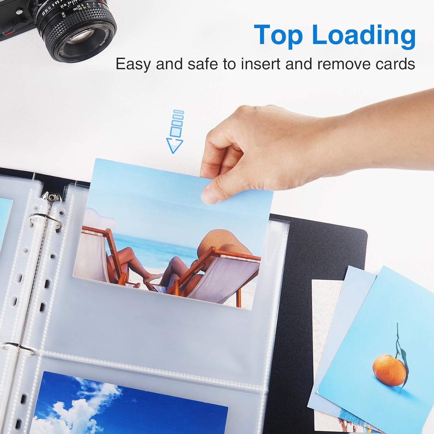 clear plastic sleeves for 5x7 cards Amazon.com: Juvale Card Sleeves - 7.6 x 5.7 in, Clear, 300 Pack main image 1