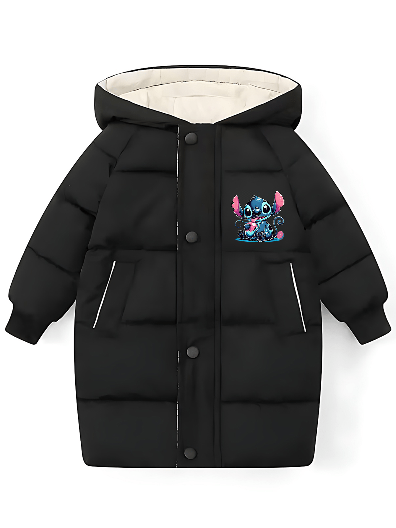 1x Disney unisex gevoerde jas voor herfst en winter