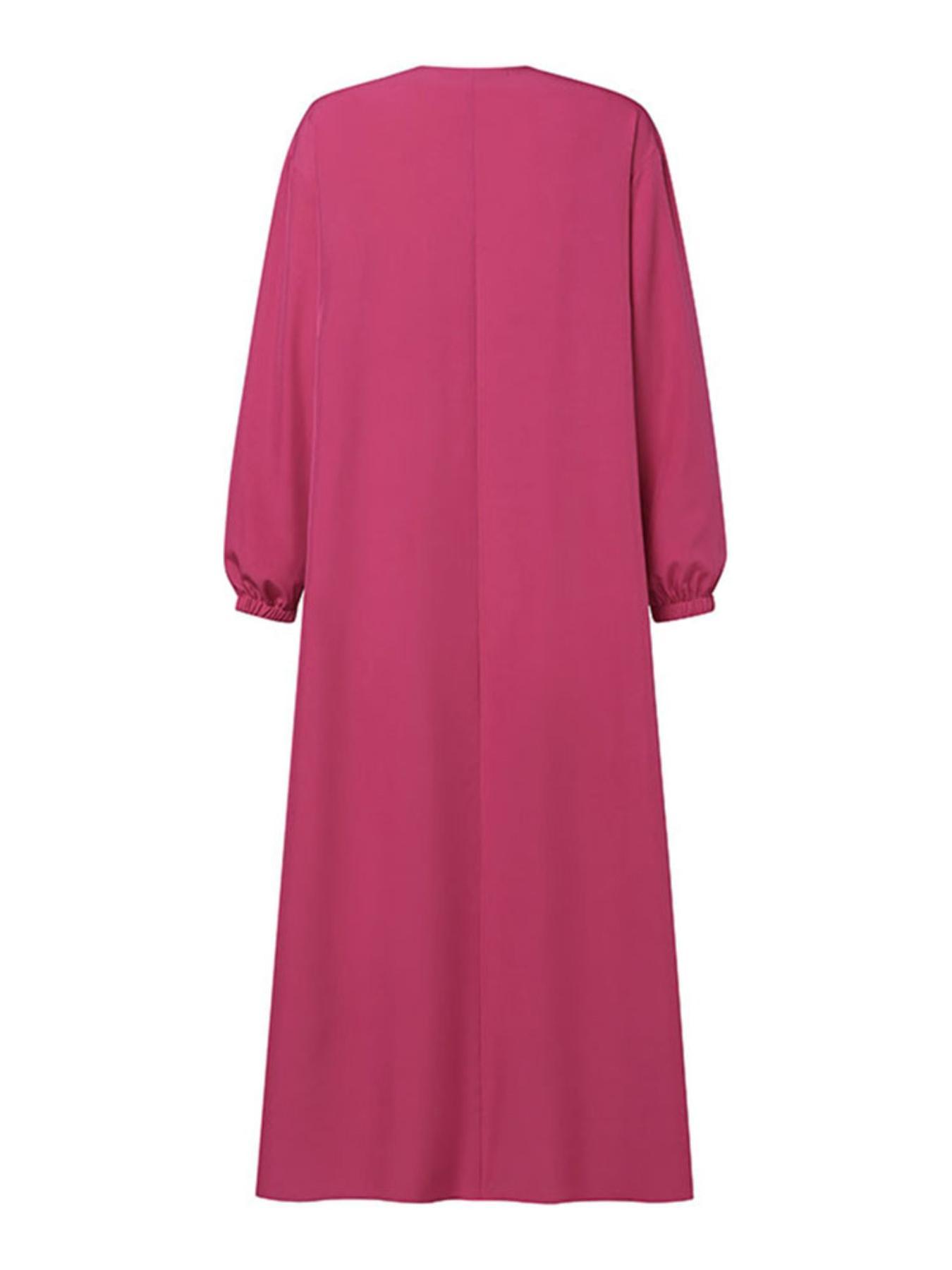 long sleeve oversized maxi dress Oversized Maxi Dress