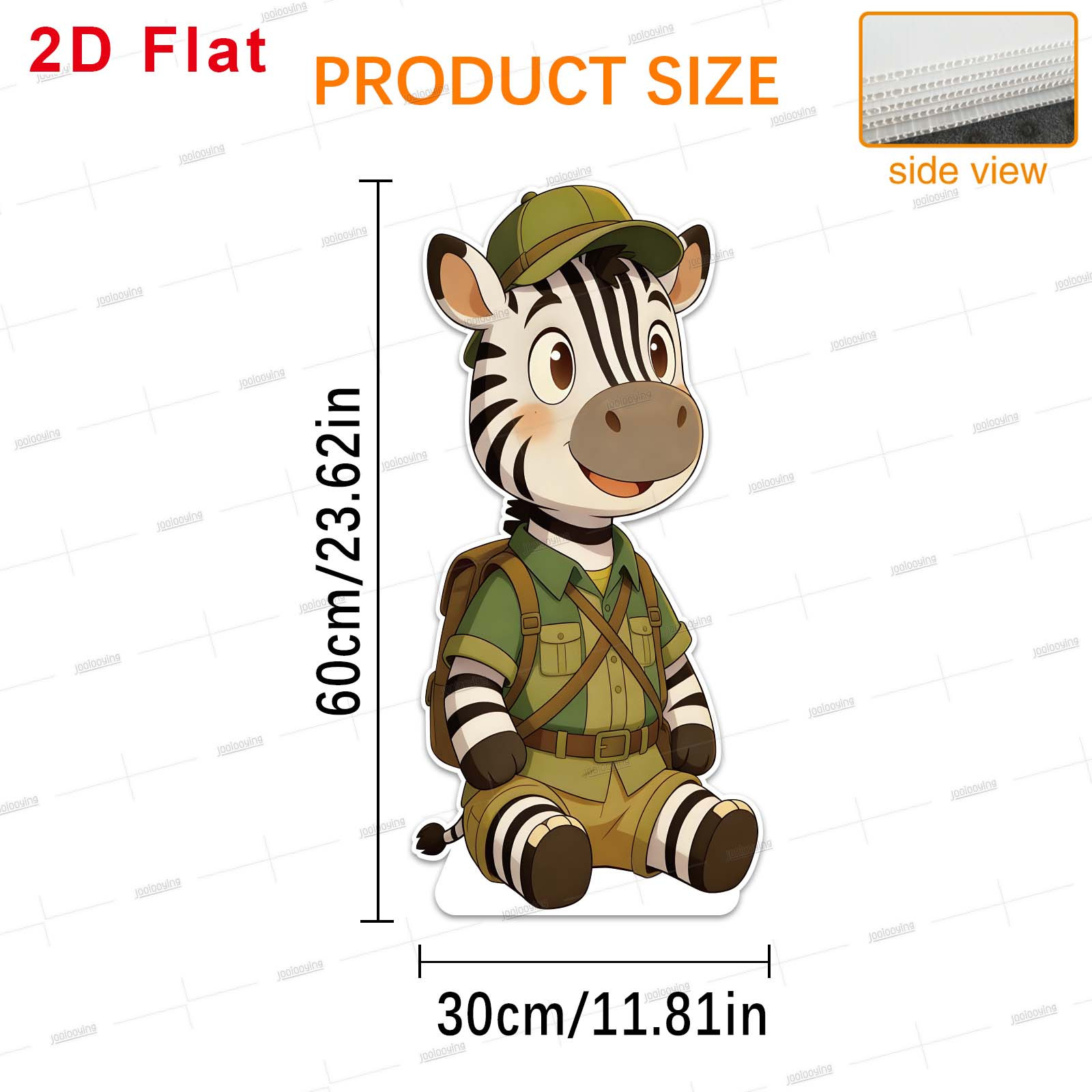 TEMU 1pz Supporto per Foto Booth a Tema Zebra - Tavoletta in Plastica con Zebrate per Compleanni, Feste, Battesimi e Prime Comunioni - Decorazione a