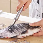 1 paslanmaz çelik çok amaçlı aracı - testere dişli hindistan cevizi rendesi & balık pulu çıkarıcı, hem balık hem de hindistan cevizi i̇çin verimli pul çıkarma ve rendeleme, aleti|şık sap|dayanıklı eşyası ayrıntılar 3