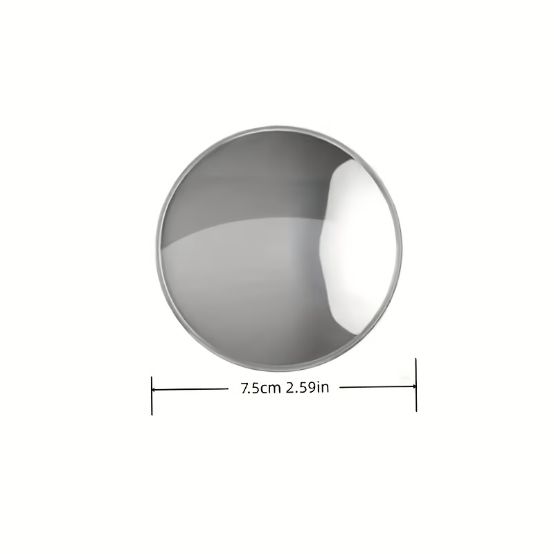 Image of Essential - Small Round Mirror For Photo Check-ins, In Large And Small Sizes. Convex Wide-angle Mirror For Photography. A Must-have Travel Gift Mirror For . Selfie Accessory, Portable Accessory