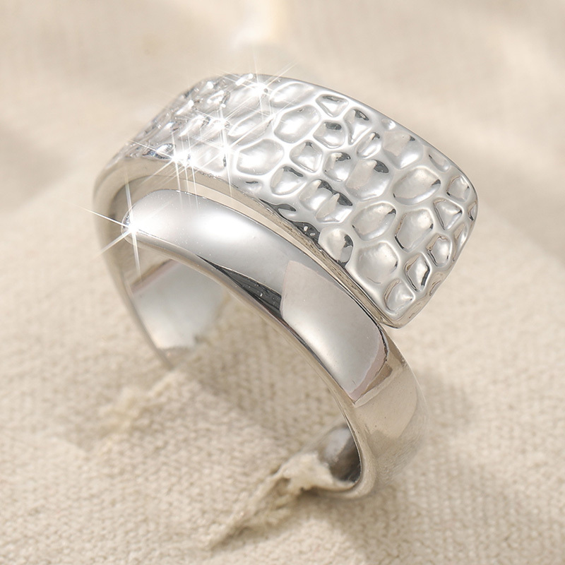 Image of Women's Ring Simple Open Vintage Handmade Ring Allergy For Party Birthday Gift | Lightweight & Durable | Perfect Gift For Valentine's Day