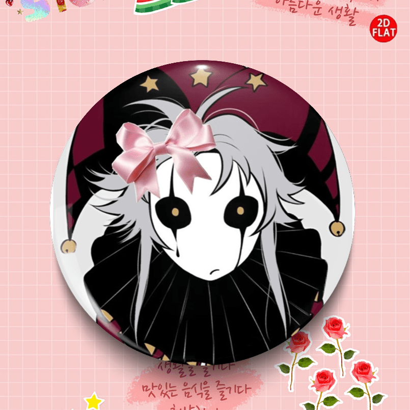 TEMU Bow 2026 New Cartoon Anime Plastic Brooch/pin/badge (2d Flat), Suitable For Clothing, Hats, Backpacks And Other Small Additions - Fashion