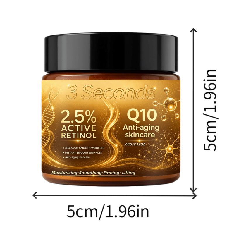 Image of Luxurious Korean Beauty Cream Instantly Wrinkles Q10 Care Wrinkle Removing Face Cream Collagen Has Care And Effect Makes Facial Skin Have Wrinkles 3 Seconds Quick Absorption Of The Skin Out