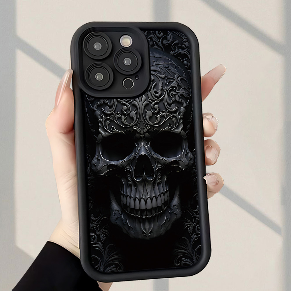 Image of Phone Case - Mobile Cover - A Fashionable And Modern Design Shock-resistant And Resists Fingerprints, Complete Protection With A Thick And Soft Case