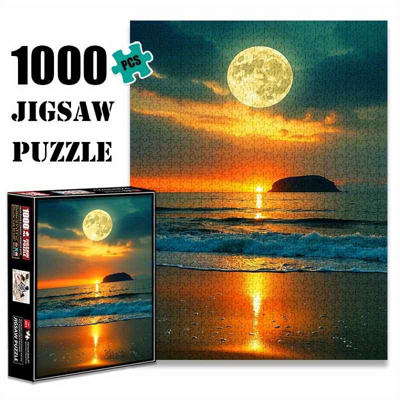 rompecabezas 1000 piezas en playa – lunar Temu Ecuador