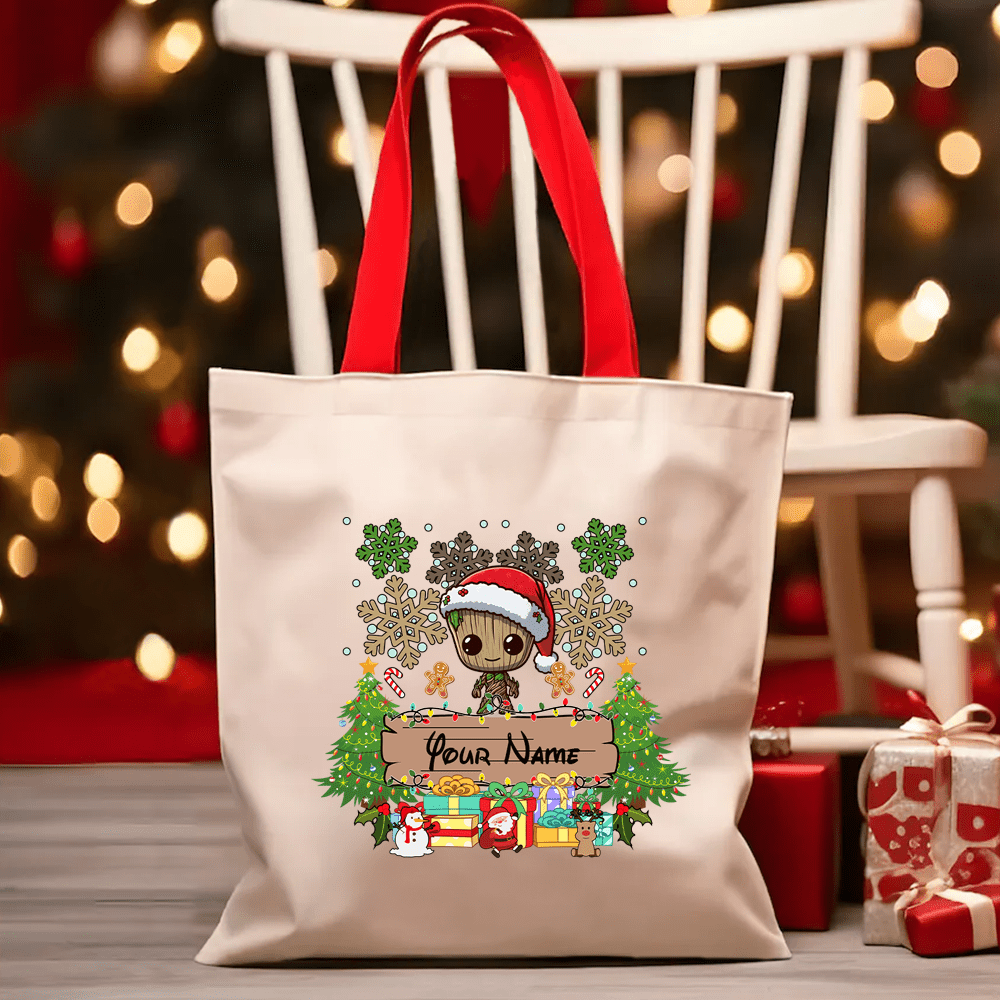 

Sac fourre- de personnalisé Disney, nom personnalisé, Groot de , sac à bandoulière , , lavage ou , , imprimé , cadeau de