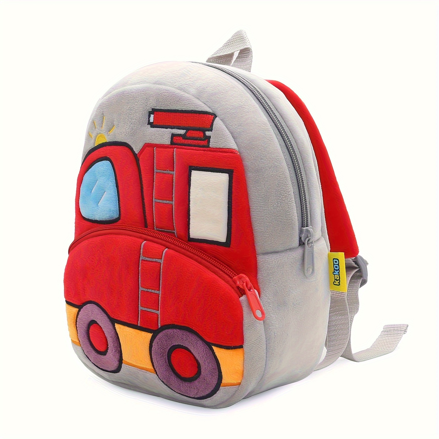 1 Cute Plush Backpack - Lightweight,, Durable, with Adjustable Straps, Zipper Closure, and Polyester Lining, Perfect for School, Travel, Camping, Etc., Ideal Gift