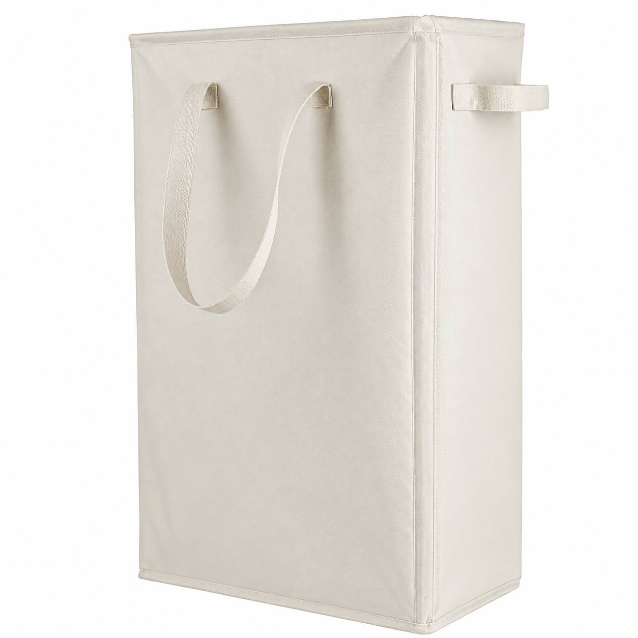 TEMU 42l Foldable Oxford Fabric Storage Basket For Home Use - Laundry Basket With 3 Reinforced Handles, Durable For Laundry Room, Yoga Mat, Clothing,