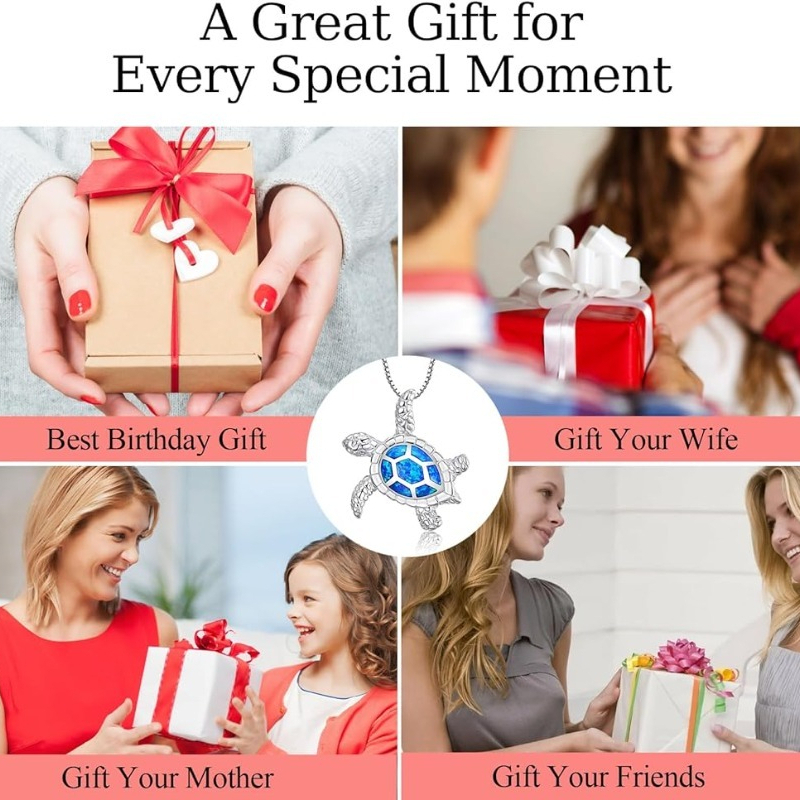 Adorable Tortoise Charm Necklace for Everyday Events