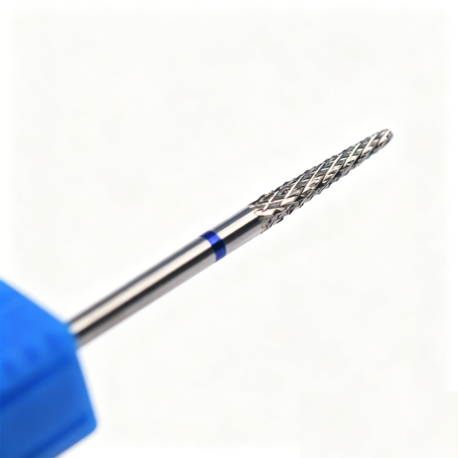 TEMU 1pc Dead Skin Remover Nail Drill Bits 3/32" Professional Safe Carbide Nail Cleaning Drill Bit For Dead Skin Nail Preparation Rotation Manicure