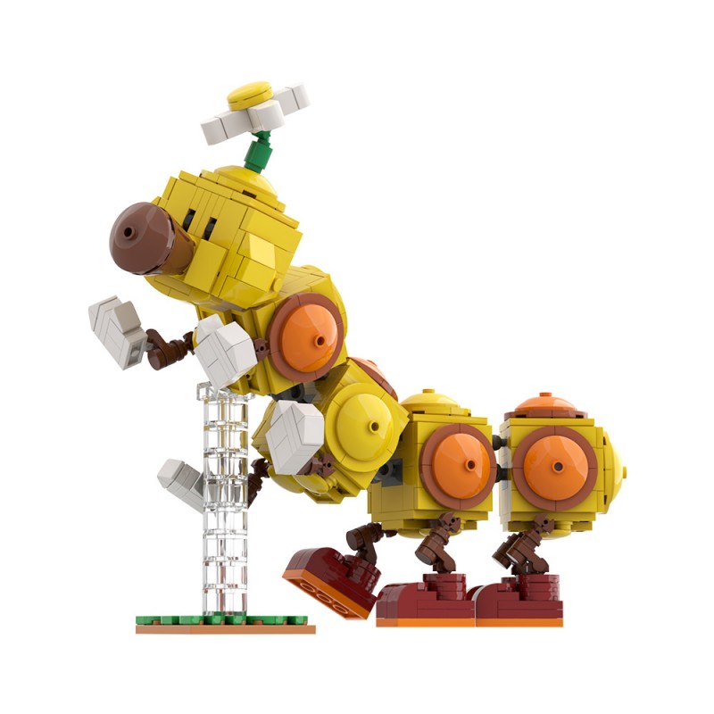 470pcs Cute Creature Display Model DIY Block Set, Fun Collectible Ornament