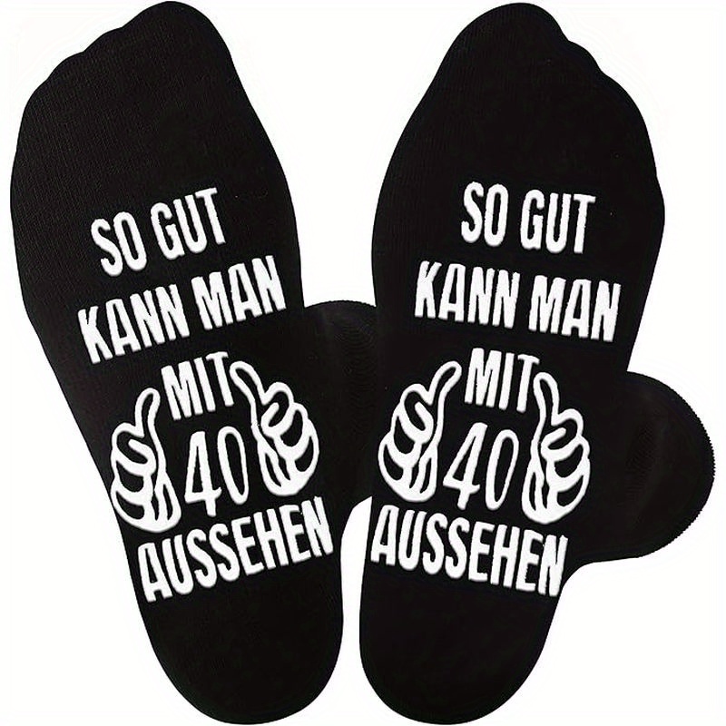 E-shop 1 Paar "Du kannst so gut aussehen, wenn du 40 bist" 40. Geburtstagsgeschenke für Großeltern, Mutter und Vater, einzigartige Weihnachtsgeschenke