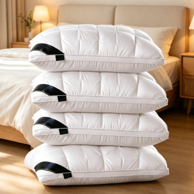 Image of 4/2pcs High-, Soft And Comfortable, Hypoallergenic Polyester Cover, Vacuum-compressed Packaging, Use, Provides , Ideal For Bedroom, Living Room And Home Decor
