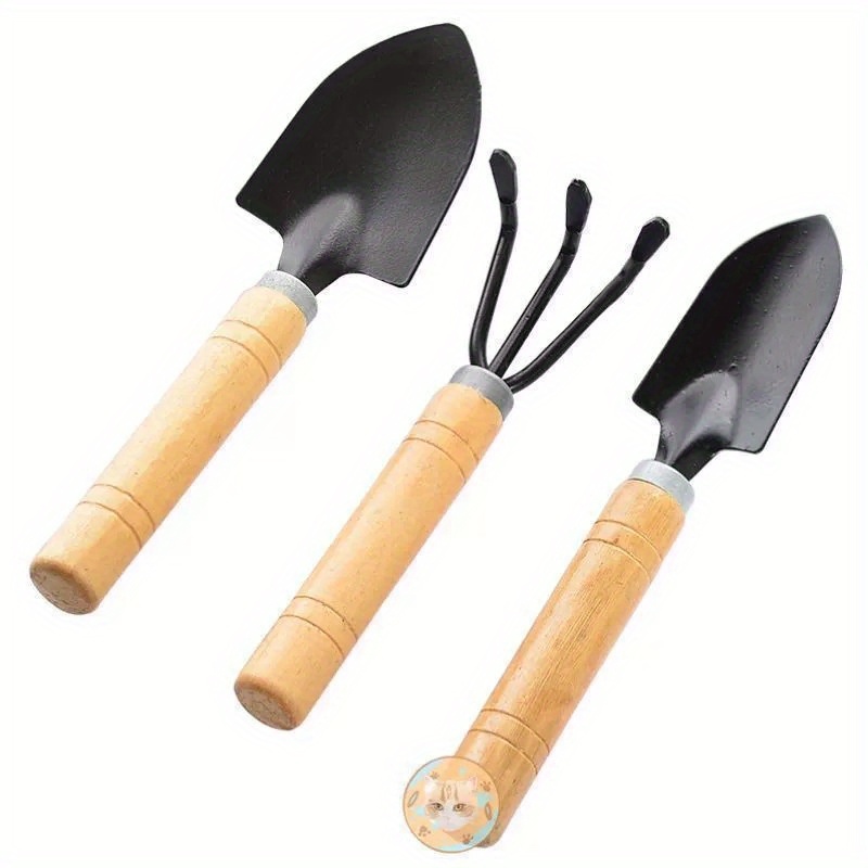 TEMU 3pcs Mini Horticultural Potted Plant Tool Plant Floral Planting Tool Multifunctional Household Potted Plant Loosening Soil Tool